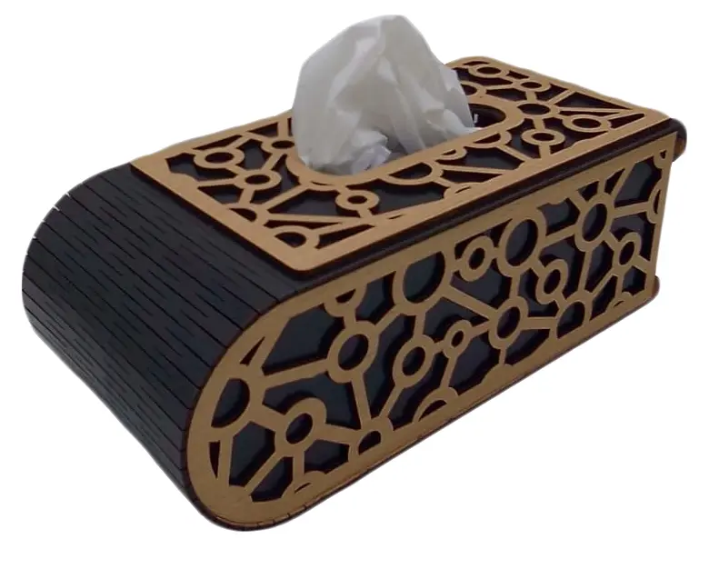 علبة مناديل نصف سوستة