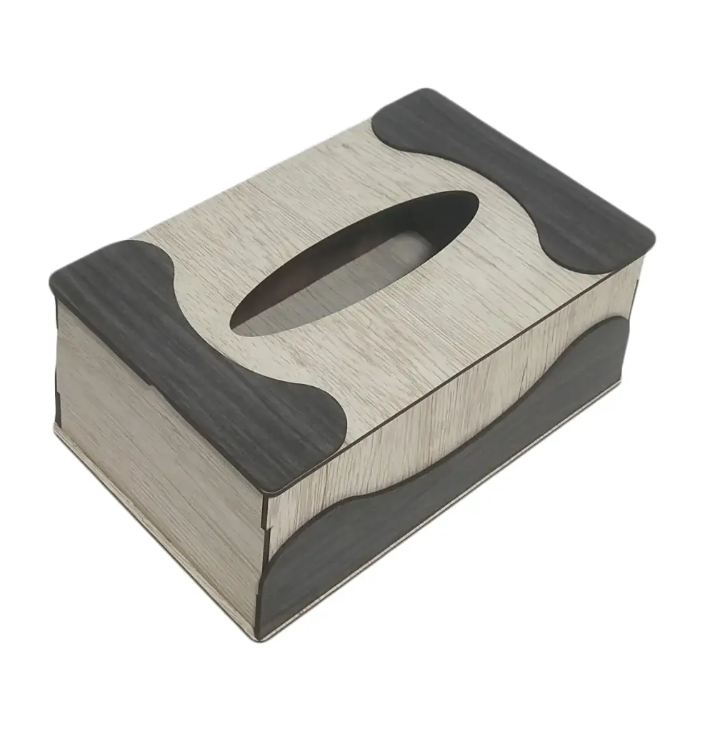 علبة مناديل سادة