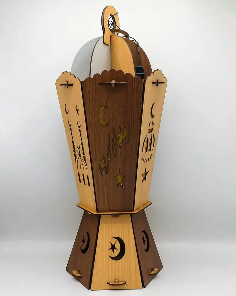 فانوس سداسي ضوء 50سم