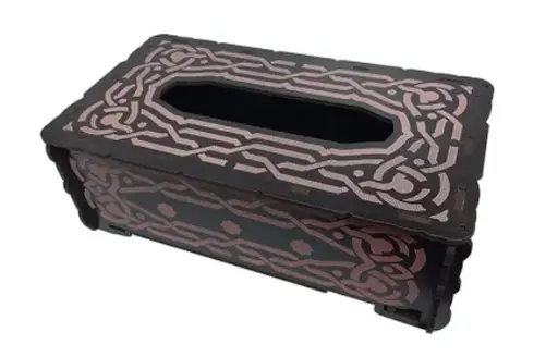 علبة مناديل زخرفي ( F)