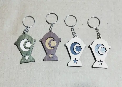 فانوس ميدالية طبقتين 