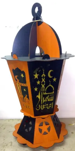 فانوس سداسي ضوء 80سم